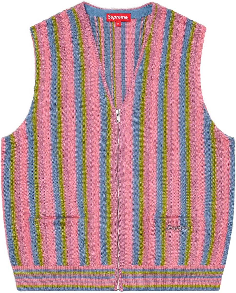 Stripe Sweater Vest view 4